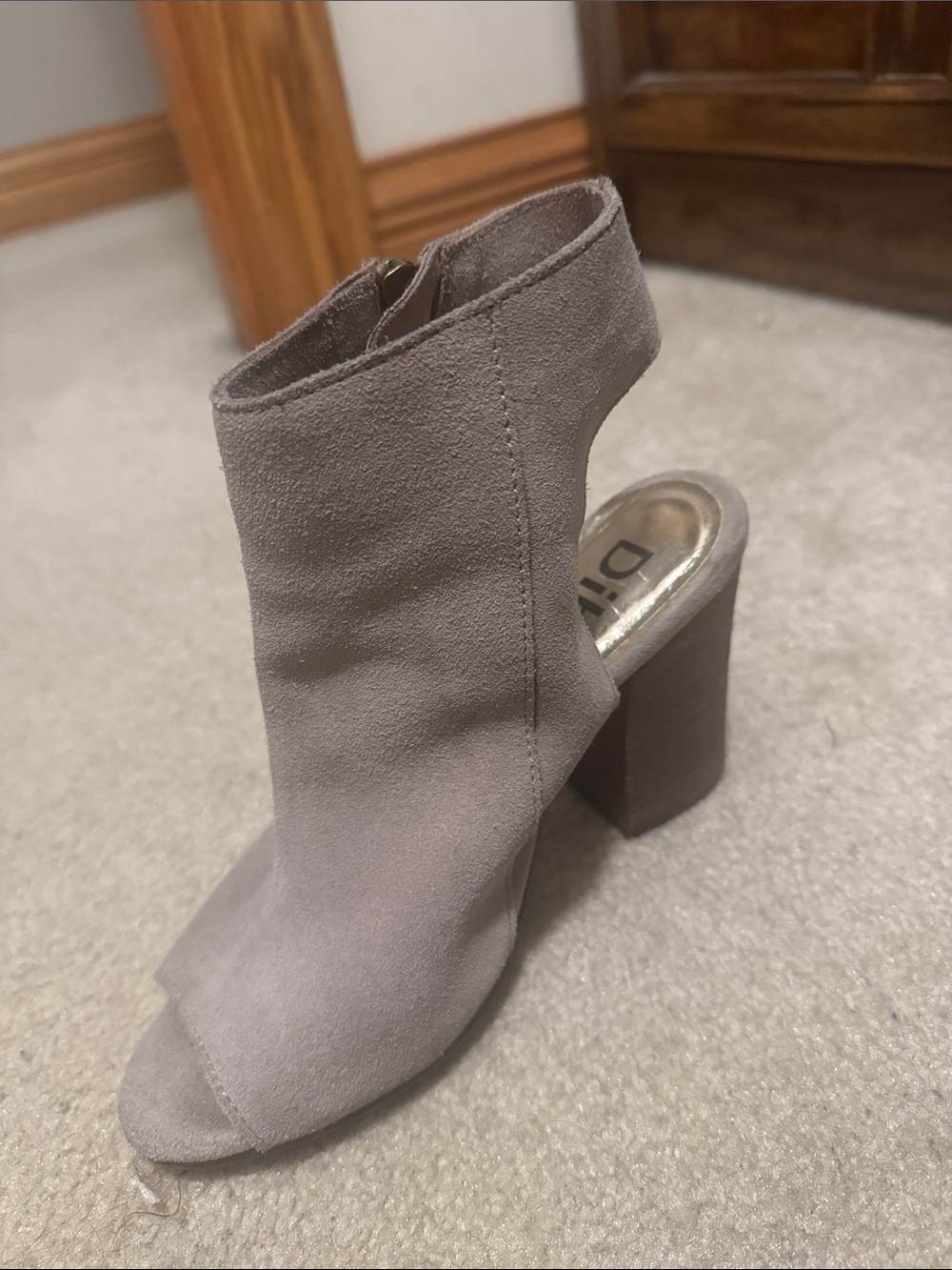 Diba peep toe bootie 6